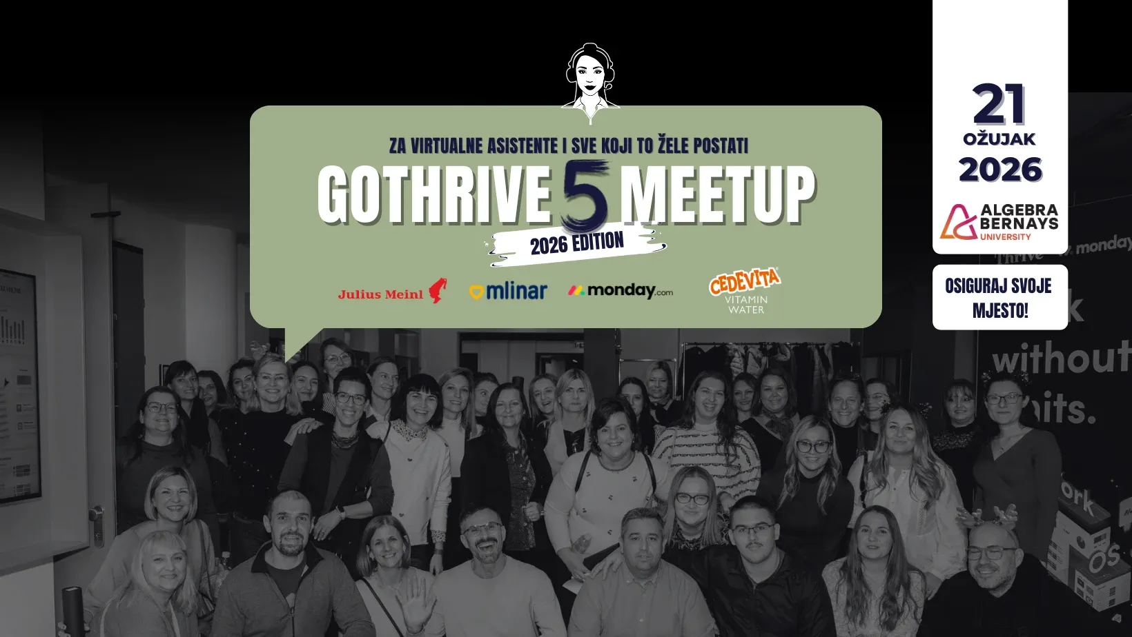 GoThrive MeetUp #5 - Upoznaj ljude koji ti mogu promijeniti godinu