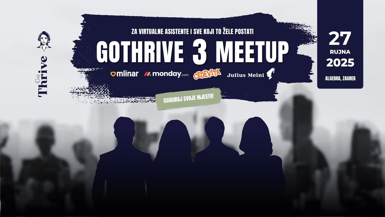 GoThrive MeetUp #3 – Your space for growth, knowledge, and connection