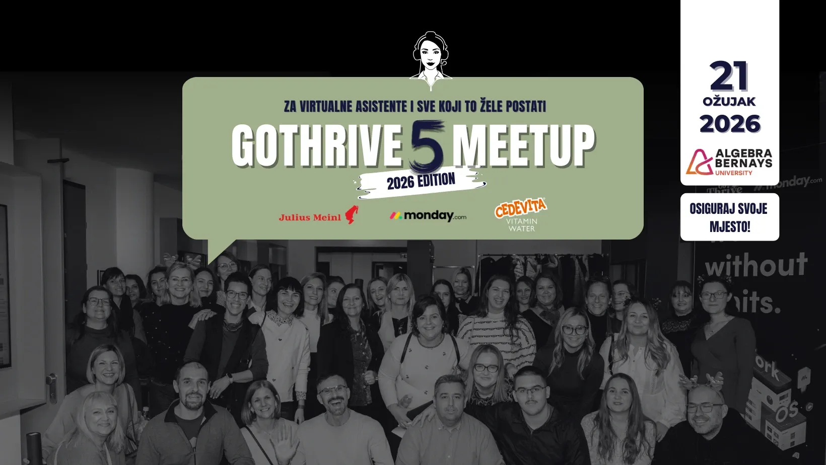 GoThrive MeetUp #5 - Upoznaj ljude koji ti mogu promijeniti godinu