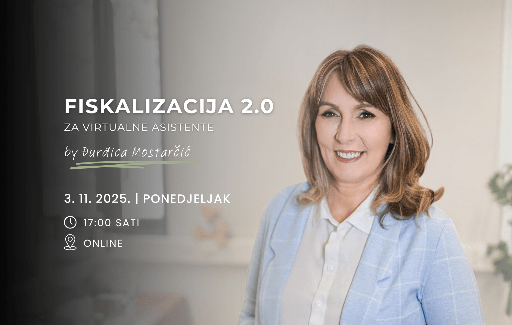Webinar za članove Membershipa: Fiskalizacija 2.0 za virtualne asistente